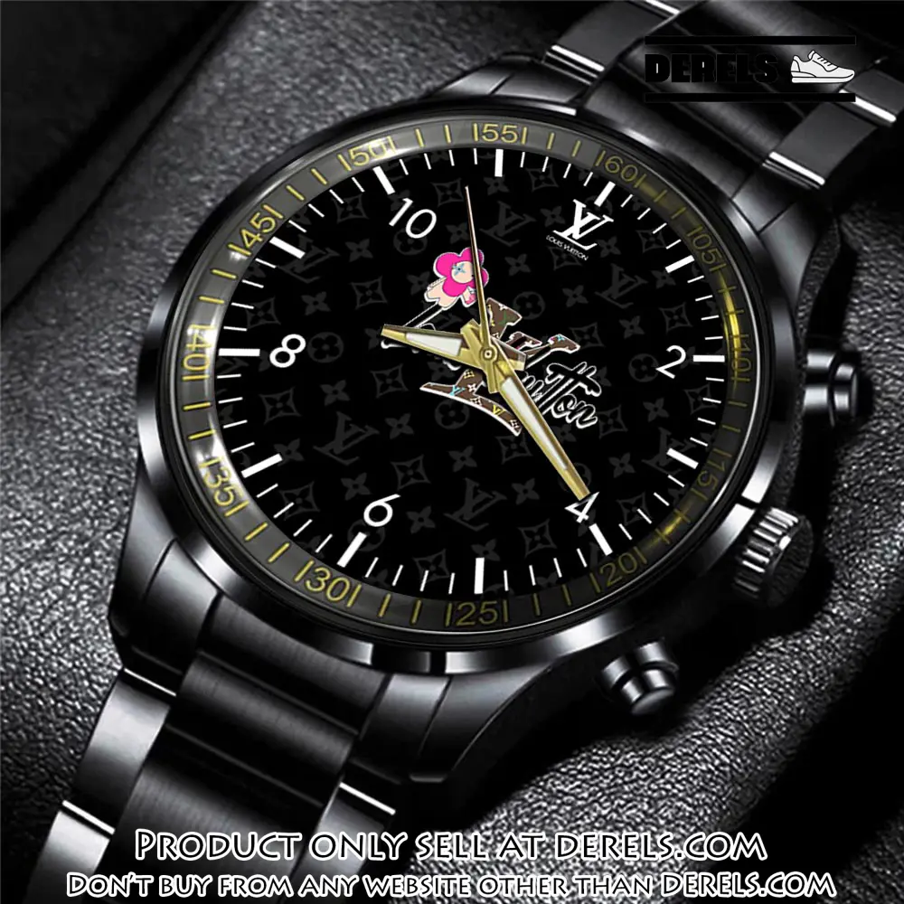 Lv luxury black fashion sport watch bwl1010 dr3503095